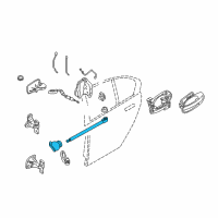 OEM BMW Door Brake, Rear Left Diagram - 51-22-7-001-005