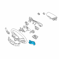 OEM 2011 Kia Optima Switch Assembly-Paddle Shift Diagram - 967702T000