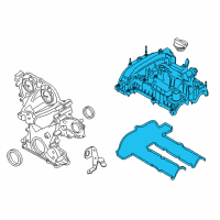 OEM Ford Fiesta Valve Cover Diagram - CM5Z-6582-G