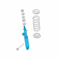 OEM Infiniti QX80 ABSORBER KIT - SHOCK, REAR Diagram - E6210-6JS1A