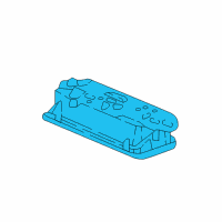 OEM Honda Light Assy., License (With Open Switch) Diagram - 34100-TVA-A11