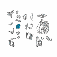 OEM 2016 Honda CR-Z Motor Assembly, Mode Diagram - 79140-SZT-G41