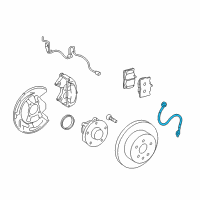 OEM 2016 Lexus GS200t Hose, Flexible Diagram - 90947-02G58