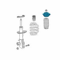 OEM 2020 Chevrolet Blazer Strut Mount Diagram - 84563444