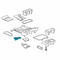 OEM 2020 GMC Sierra 2500 HD Antitheft Module Diagram - 13516351