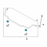 OEM 2021 Kia Stinger Bush-Stabilizer Bar Diagram - 54813J5000