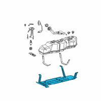 OEM 2000 Ford F-150 Skid Plate Diagram - XL3Z-9A147-AA