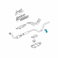 OEM 2002 Chevrolet Cavalier Hanger Asm-Exhaust Pipe Diagram - 22610677