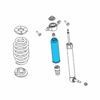 OEM Lincoln Boot Diagram - LC5Z-18159-A