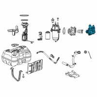 OEM 2014 Ram ProMaster 2500 Fuel Injection Pump Diagram - 68246830AA