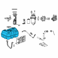 OEM Ram ProMaster 1500 Fuel Tank Diagram - 68210304AB