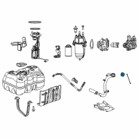 OEM 2014 Ram ProMaster 1500 Cap-Fuel Filler Diagram - 68348222AA