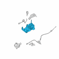 OEM Mercury Shift Housing Diagram - 5G1Z-7210-AB