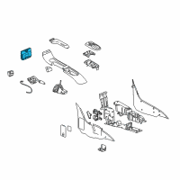 OEM Chevrolet SSR Control Module Diagram - 19369689