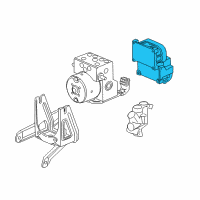 OEM 2006 Pontiac Torrent Electronic Brake Control Module Assembly (Remanufacture) Diagram - 19302008