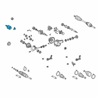 OEM Toyota Inner Joint Diagram - 43040-04010