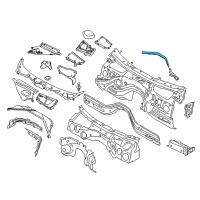 OEM BMW 330i GT xDrive Rear Engine Hood Sealing Diagram - 51-76-7-239-146