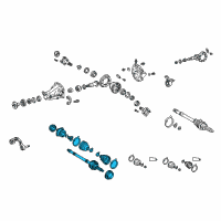 OEM Toyota RAV4 Axle Assembly Diagram - 42330-42031
