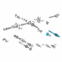 OEM 2005 Toyota RAV4 Outer Joint Diagram - 42370-49085