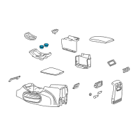 OEM 1998 Ford Expedition Cup Diagram - F75Z-7813562-AAE