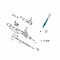 OEM Toyota RAV4 Pinion Valve Diagram - 44201-42080