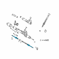 OEM Toyota RAV4 Inner Tie Rod Diagram - 45503-49055