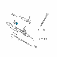 OEM Toyota RAV4 Gear Assembly Insulator Diagram - 45517-42020