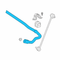 OEM 2021 Toyota Prius Stabilizer Bar Diagram - 48811-02330