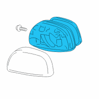 OEM 2006 Toyota RAV4 Mirror Diagram - 87910-42880