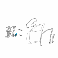 OEM 2006 Mercury Mountaineer Motor Diagram - 6L2Z-7823395-BA