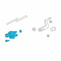 OEM 2007 GMC Acadia Motor Asm-Rear Window Wiper Diagram - 25795301