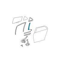 OEM 2011 Toyota Yaris Division Channel Diagram - 67407-52110