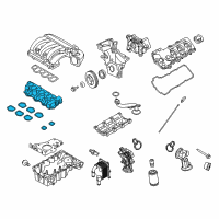 OEM 2017 Lincoln Continental Intake Manifold Diagram - CT4Z-9424-C