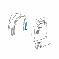 OEM 2003 Toyota Tacoma Guide Channel Diagram - 67407-04010