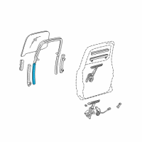 OEM 2001 Toyota Tacoma Run Channel Diagram - 68144-04010