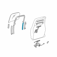 OEM 2002 Toyota Tacoma Run Channel Diagram - 68145-04010