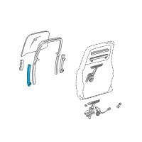 OEM 2003 Toyota Tacoma Guide Channel Diagram - 67405-04010