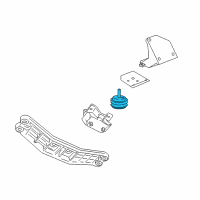 OEM 2005 Pontiac GTO Front Mount Diagram - 92245555