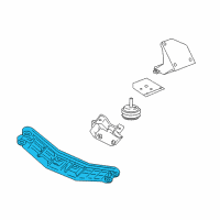 OEM 2005 Pontiac GTO Support-Trans Diagram - 92059842