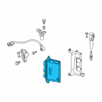 OEM 2012 Ford Transit Connect PCM Diagram - BT1Z-12A650-BC