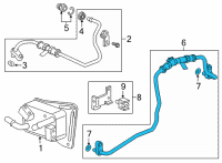 OEM 2019 Cadillac XT4 Outlet Pipe Diagram - 24288993