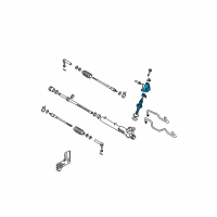 OEM 2002 Nissan Altima Gear Sub Assembly-Power Steering Diagram - 49210-8J010