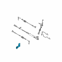 OEM 2004 Nissan Maxima INSULATOR-Heat, Power Steering Diagram - 48649-8J100