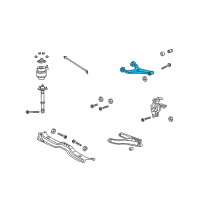 OEM Lincoln Navigator Upper Control Arm Diagram - 5L1Z-5500-B