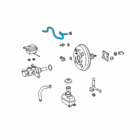 OEM 2013 Toyota Sienna Vacuum Hose Diagram - 44773-08040