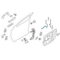 OEM 2011 Ford Edge Cable Diagram - 7T4Z-78221A00-B