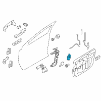 OEM 2013 Ford Edge Latch Diagram - 8T4Z-78264A26-B