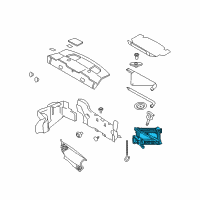 OEM 2007 Ford Mustang Jack Diagram - CR3Z-17080-A