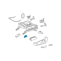 OEM 2011 Toyota Highlander Lumbar Switch Diagram - 84920-60050-E3