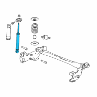 OEM 2021 Chevrolet Trax Shock Diagram - 95387906